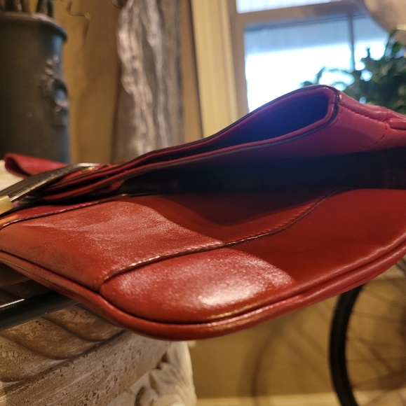 L.A.M.B. by Gwen Stefani Leather Convertable Clutch / Laptop / Handbag #728 - Picture 8 of 17